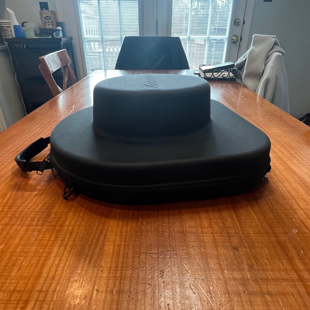 Bailey Panama Straw Hat and Hat Case